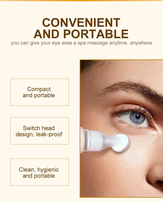 Hydrating Eye Cream Roller – Reduces Wrinkles, Puffiness & Dark Circles