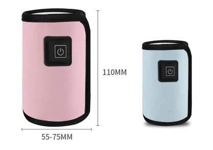 USB Bottle Warmer with Portable Heating Sleeve