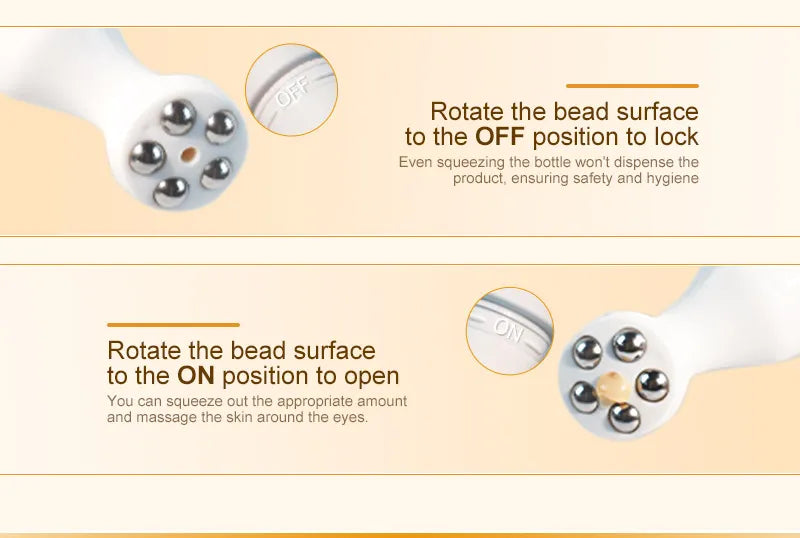 Hydrating Eye Cream Roller – Reduces Wrinkles, Puffiness & Dark Circles