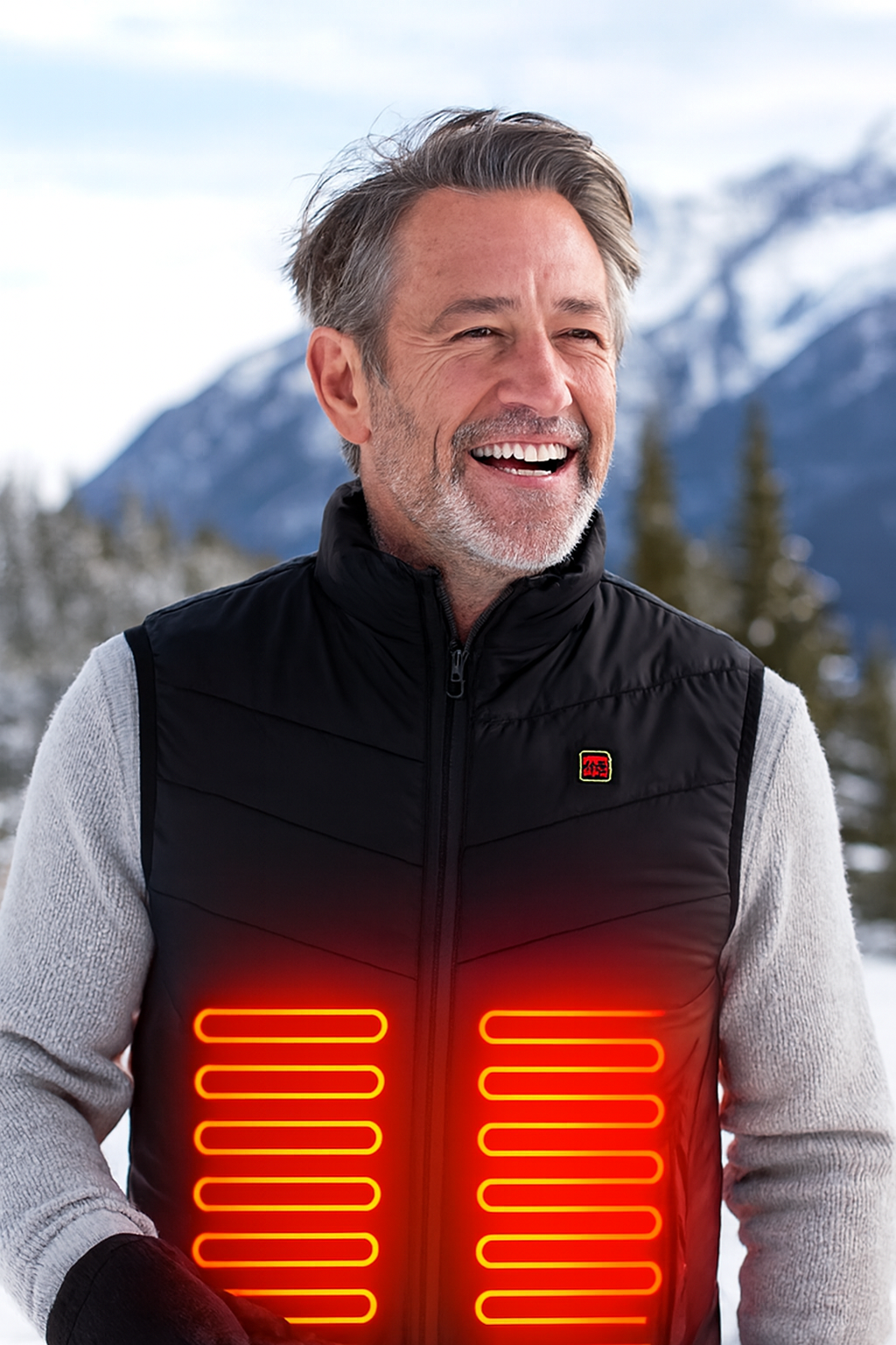 Stay Cozy. Save Cash. That’s Our Heat Promise. Unisex USB Heated Winter Jacket – Stylish and Warm for Outdoor Adventures