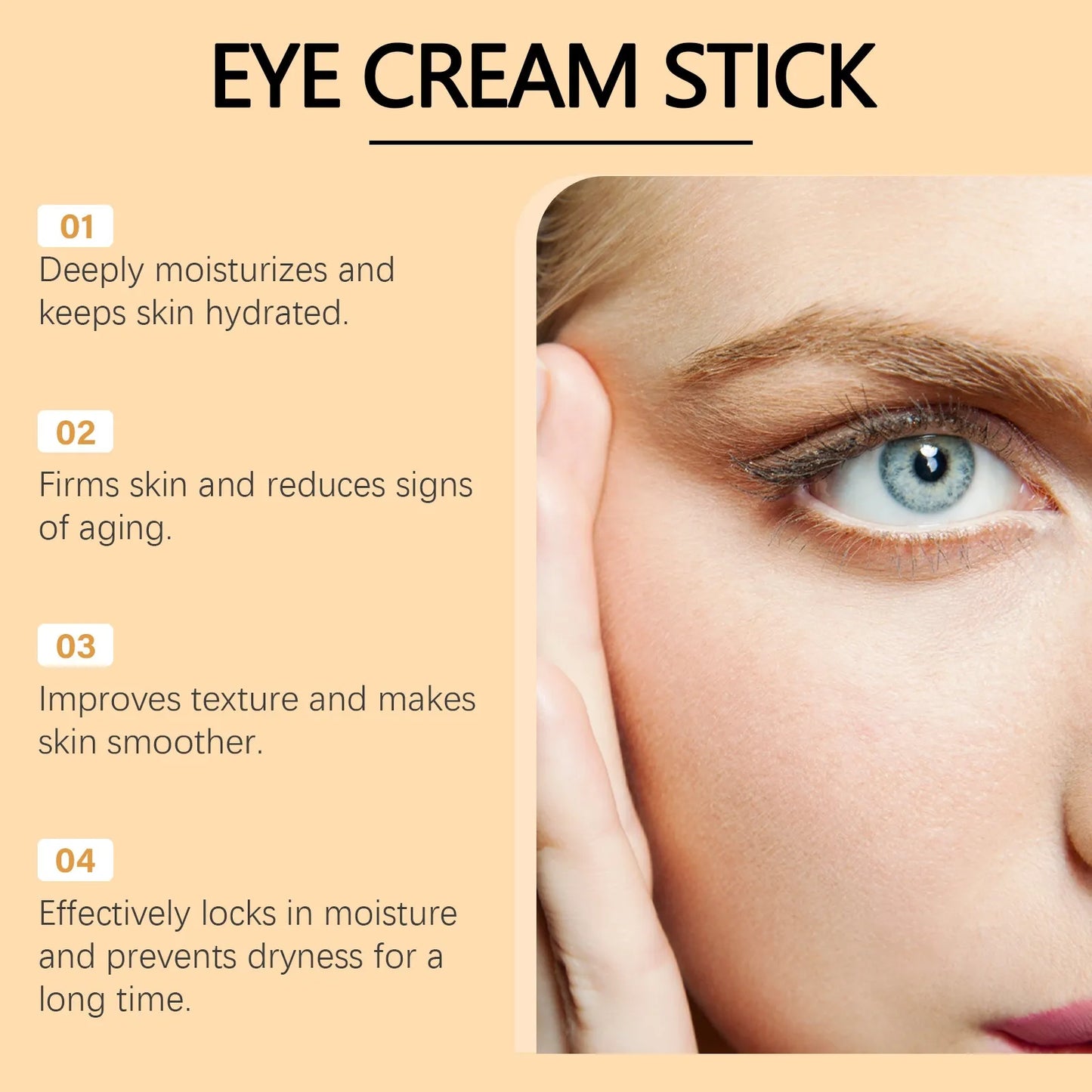 Nourishing Moisturizing Hydrating And Fading Eye Fine Lines Care Eye Skin Eye Cream Stick