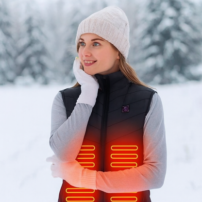 Stay Cozy. Save Cash. That’s Our Heat Promise. Unisex USB Heated Winter Jacket – Stylish and Warm for Outdoor Adventures